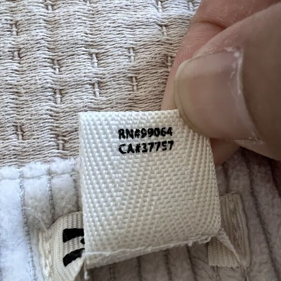 Billabong Midtown Straight Leg Corduroy Pants Women Sz 27 Ivory Highrise Classic - Picture 9 of 16